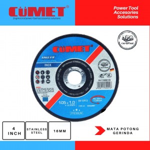 Cumet -Batu Gerinda Inox Cutting Wheel 4 inch  For Stainless Steel