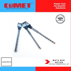 Cumet-SDS Max Drill Bit (Mata Bor Beton)