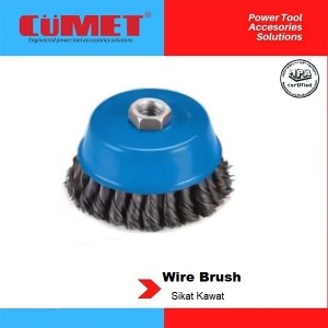 Cumet-Sikat Mangkok Kepang/Twisted Knot Cup Brushes